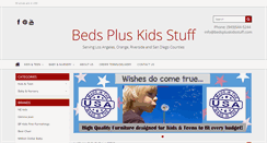 Desktop Screenshot of bedspluskidsstuff.com